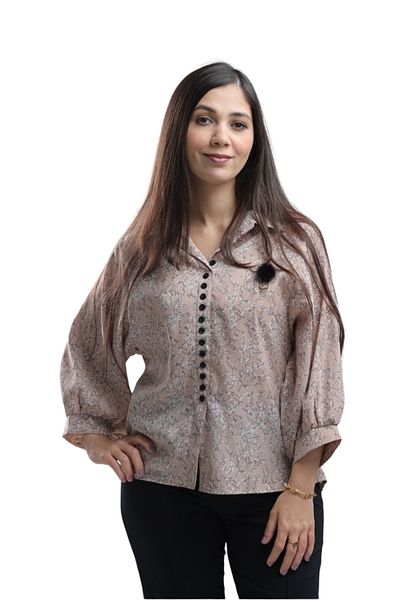 SUGA Autumn Floral Blouse