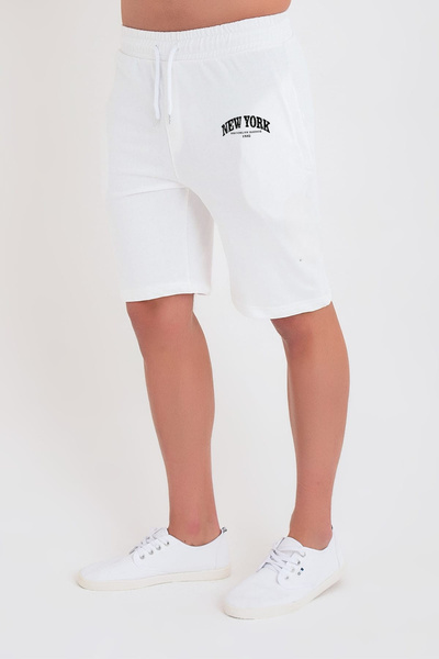 Superlife Süperlife Men's New York Printed Standard ® Snake Mold Shorts Spr25Sr085