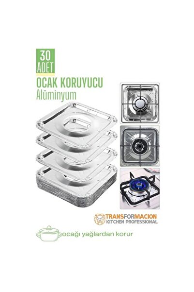 ModaCar Ocak Koruyucu Folyo - Kızartma Yemek Yağ Koruyucu Folyo 30 ADET