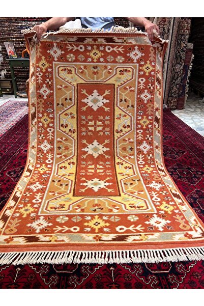 RD RAMAZAN DAĞ EL HALI SANATI El Dokuma Antik Milas Halısı Ebat 200x123