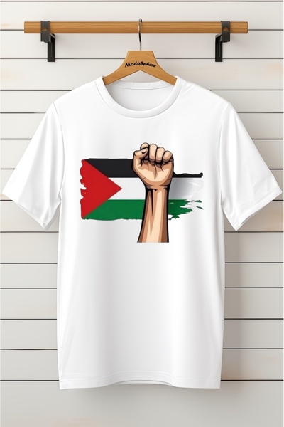 AR&YOS Printed Unisex Oversize T-Shirt
