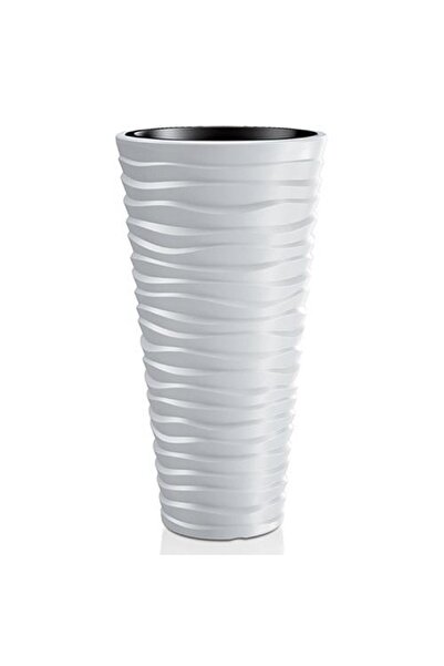 SGTT γλάστρα διαμέτρου 39 εκ., ύψους 75 εκ., λευκή