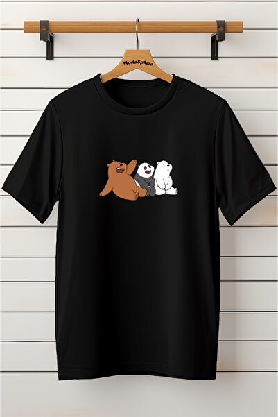 AR&YOS Printed Unisex Oversize T-Shirt Oversize