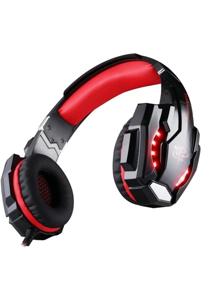 Datazone Datazone Professional Stereo Gaming Headset with Microphone - Red