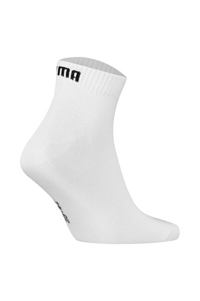 Puma Set of Short Unisex Socks - 12 Pairs, White One Size