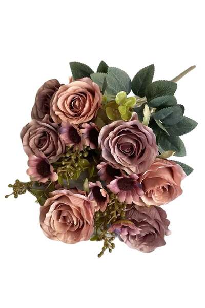 Generic Artificial Flower Decor for Home, Parties, and Weddings Dark Multicolour