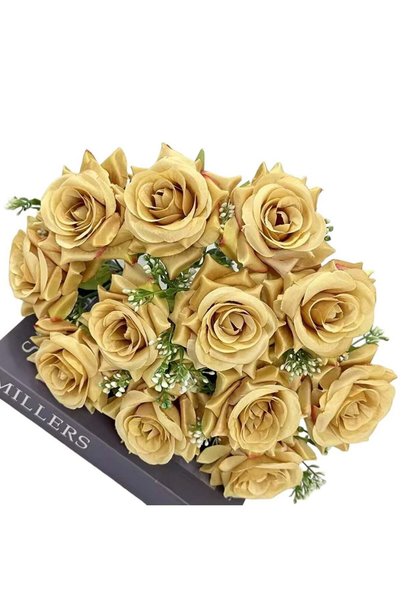 Generic Artificial Flower Decor for Home, Parties, and Weddings Gold