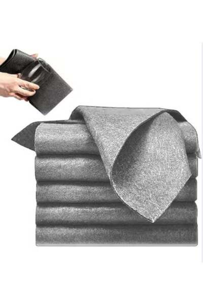 Generic 5 Pieces 30*30cm Multipurpose Thickened Magic Cleaning Cloth Highly Absorbent Lint Free Cloth