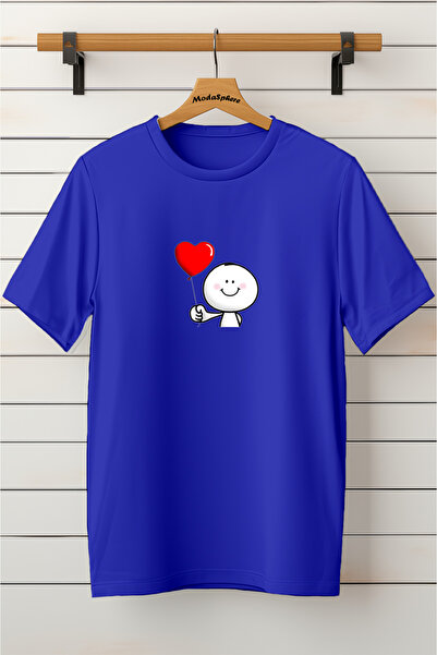 AR&YOS Printed Unisex Oversize T-Shirt Oversize