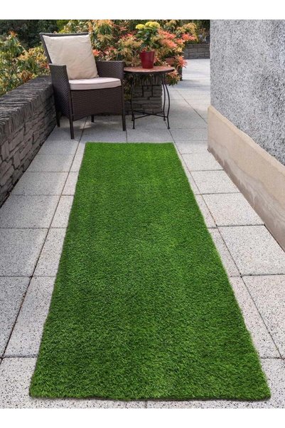 Generic Premium Artificial Grass Mat 2x1 Meter – Realistic & Durable Lawn Car...