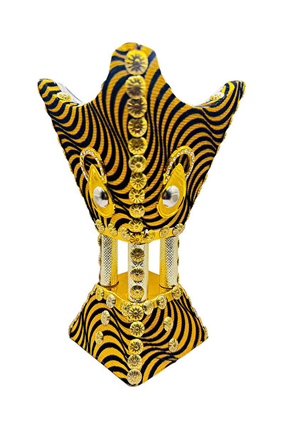 M.A Traders wooden and Steel Madkhan, , 8 Inch Incense Burner - Gold & Black ...