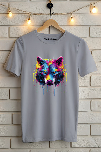 AR&YOS Printed Unisex Oversize T-Shirt Oversize