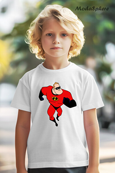 AR&YOS The Incredibles Printed Oversize Children's T-Shirt
