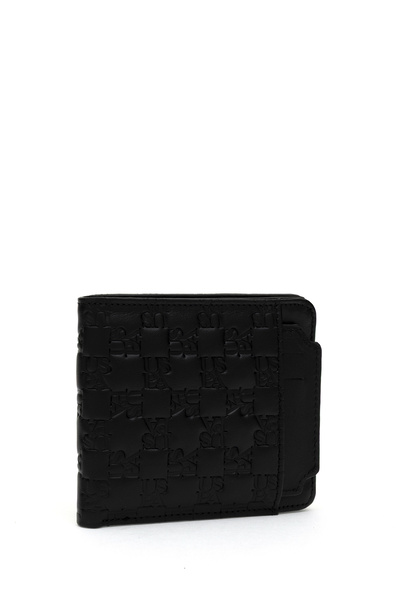U.S. Polo Assn. Men's Black Wallet 50314733-Vr046
