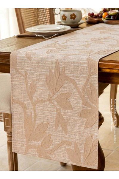 Generic 35Ã—210 cm Neoclassical Table Runner Table Decoration Cloth Dining Atmosphere Cloth Suitable for Li