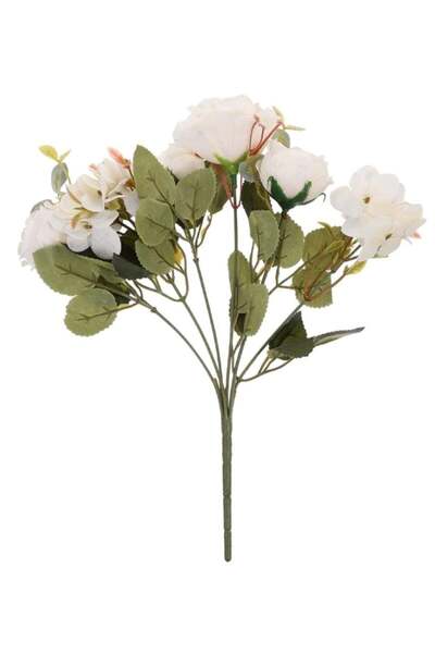 Generic Timeless Bloom: Artificial Mini Roses Bouquet for Effortless Elegance...