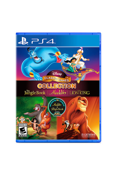 Nighthawk Interactive Disney Classic Games Collection - The Jungle Book, Aladdin & The Lion King for PlayStation 4