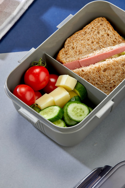 Pazarika “Tek Katlı Bölmeli Lunch Box – Okul ve Ofis İçin Pratik Yemek Kabı”