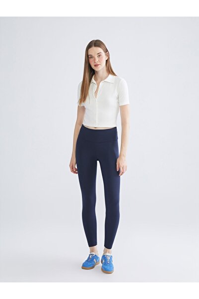 LC Waikiki KOOR YENİ SEZON Beli Lastikli Kadın Spor Tayt