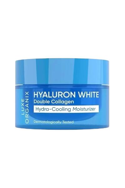 LUXE ORGANIX مرطب هيالورون وايت هيدرا كولينج