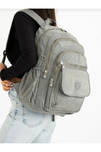 eflanmoda Unisex Multi-Compartment School and Daily Backpack Made of Waterproof Crinkle Fabric Dimensions 25X30