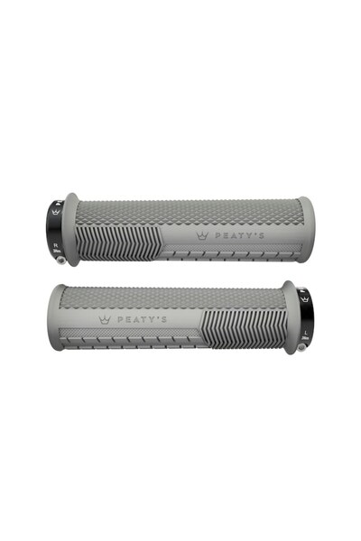 PEATY'S Professional Grips Monarch Grip Knurl 2024, Unique Rubber Compound, Gray