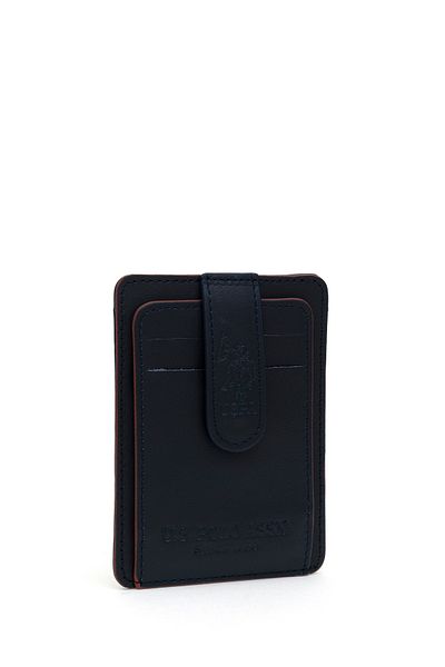 U.S. Polo Assn. Men's Navy Blue Card Holder 50314721-Vr033
