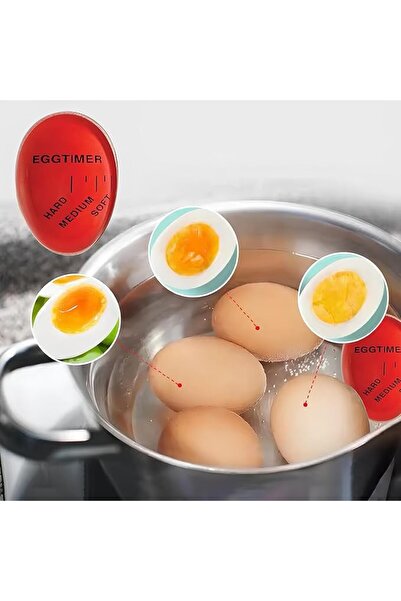 Eşya Dünyası Egg Timer Egg Timer – Rafadan, Solid and Liquid Heat Sensitive Boiling Assistant
