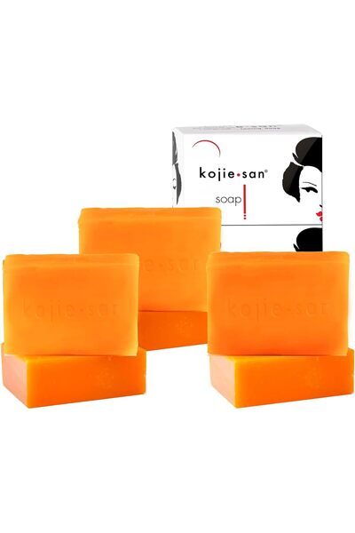 Kojie San Skin Brightening Soap 135g, 6 Pieces