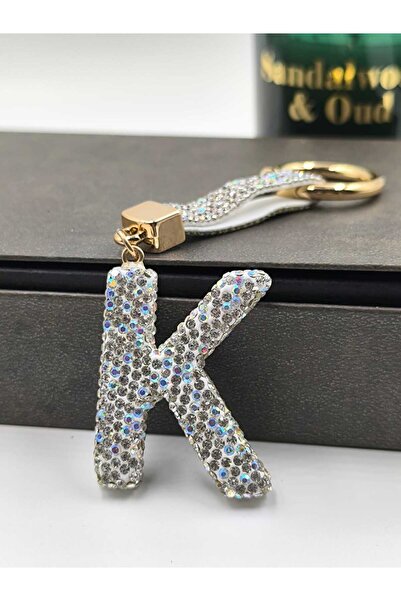 3DreaMaker Μπρελόκ με γράμματα με πέτρες ζιργκόν