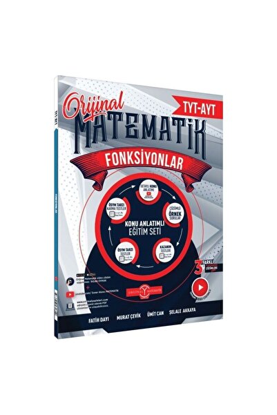 Karma Kitaplar Orjinal TYT AYT Matematik Fonksiyonlar Konu Anlatımlı Soru Bankası -ŞANSLI KİTAP