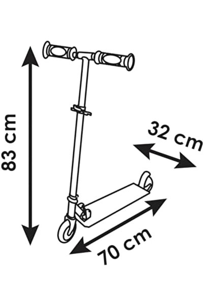STOREMAX trendymr 750377, Smoby Gabby's Dollhouse Scooter, Katlanabilir, 3 Kademeli Gidon Ayarı, Aykan Freni
