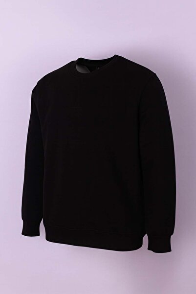 trender Μαύρο ανδρικό φούτερ 5012