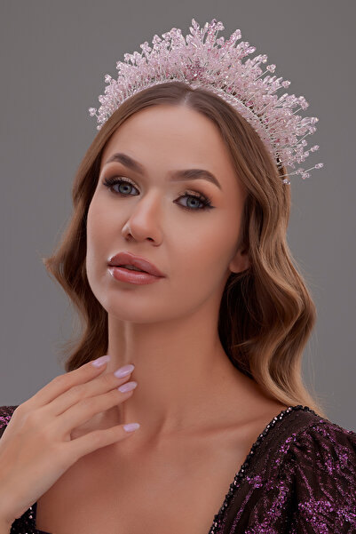 Hayalperest boncuk Νέα Κορώνα Νυφικής Πριγκίπισσας και Κορώνα Χένας