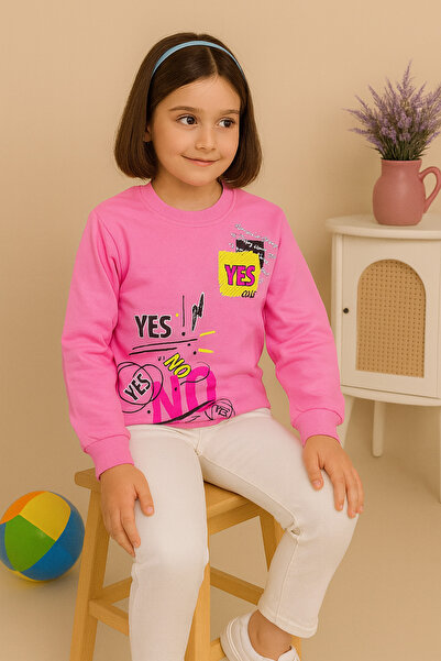 KAMİKAM سويت شيرت بناتي عالي الجودة بحبلين