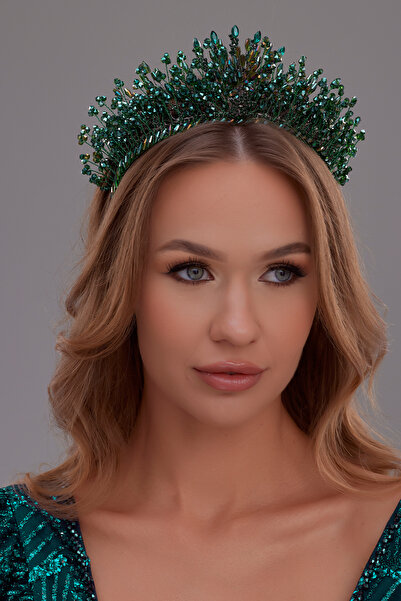 Hayalperest boncuk Neshy Model Bridal Princess Crown Coroana de nuntă și coro...