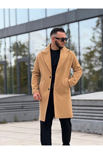 KINGAF ΑΝΔΡΙΚΟ ΜΑΚΡΥ ΠΑΛΤΟ ΚΡΑΚΟΥ