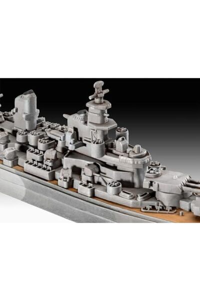 STOREMAX Sellbuyst Set Battleship Uss New Jersey-Revell Model Kit with Basic Accessories Trendy 266450