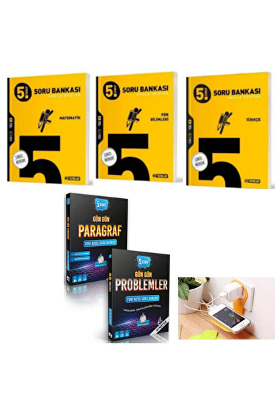 Bilgi Sarmal Yayınları HIZ 2026 MÜFREDAT 5.SINIF TÜRK-MAT-FEN (ORTA) + STRATEJİ GÜN GÜN PARAGRAF VE PROBLEM(ORTA-ÜST ) SET