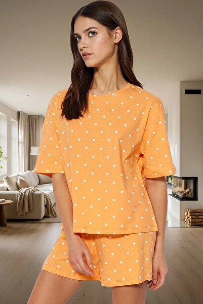 PayBuy Women's Short Sleeve Regular Fit Cotton Pajama Set Long Lasting Premium Quality Special Design