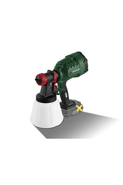 PARKSIDE Paint Spray PFSA 20-Li B2 without battery and charger, with 3 adjustable spray patterns