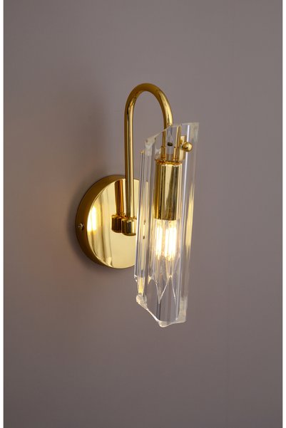 Elite Lighting شمعدان حديث مطلي بالذهب من أثينيس