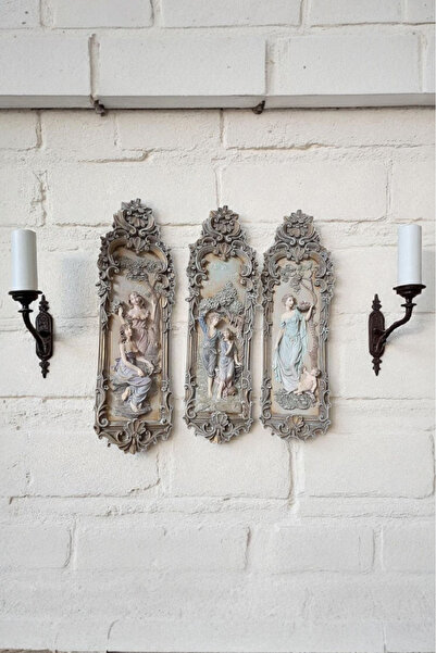 Harmoni Art Dekoratif 3'lü pano