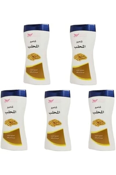 Kuwait Shop Mahlab Shampoo - 450ml, Pack of 5