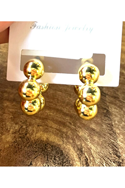 Monalisa Home أقراط ذهبية اللون فاخرة ذات شكل مميز