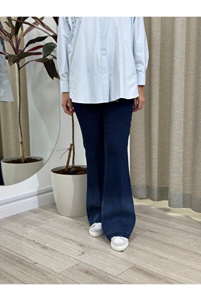 MissWhence Kot Pantolon Lacivert 37119