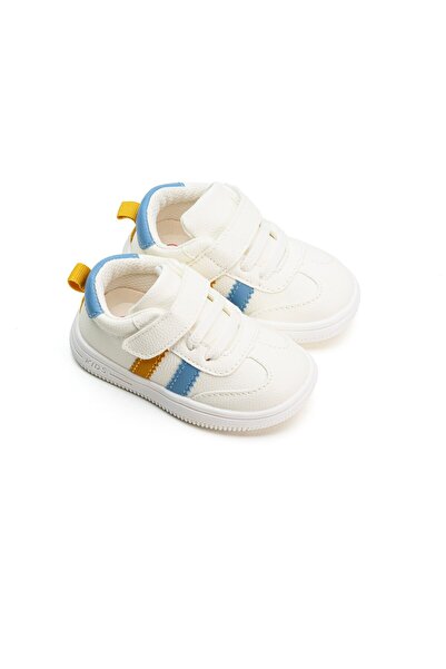 Mixbo Children's Shoes Mixbo, Elastic and Velcro, White, Size 21 EU