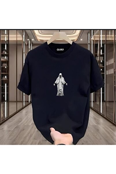 qubo sportswear & company qubo Unisex Oversize εμπριμέ βαμβακερό λαιμόκοψη κο...