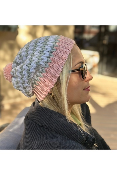 yucin Handmade Knitted Beanie – Winter Warm Women Men Unisex Hat Comfortable Daily Use