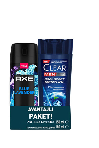 Axe Blue Lavender 150 ml + Clear 180 ml